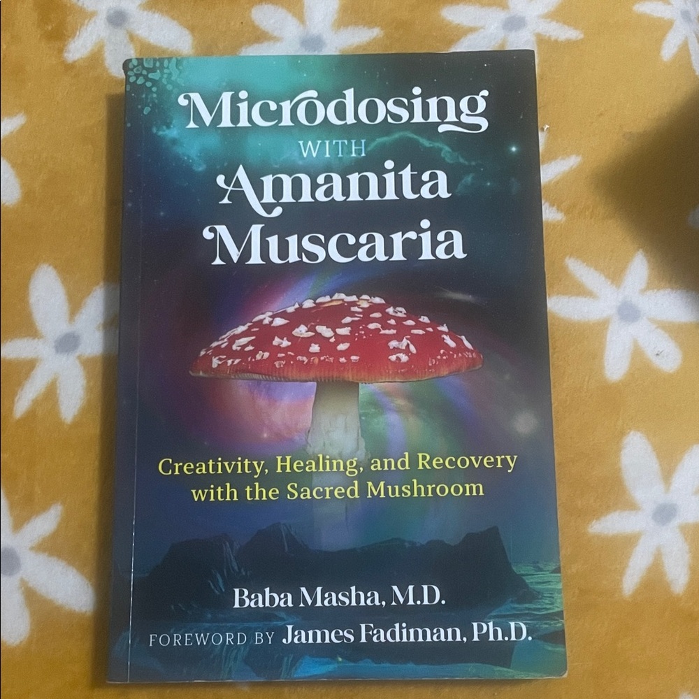 Microdosing with Amanita Muscaria - Red Mushroom Cover